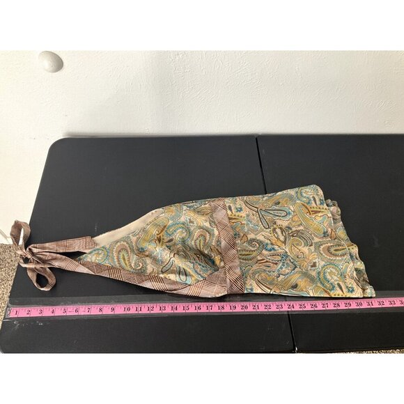 Lane Bryant Top Woman 18 Halter Paisley Baby Doll Fairy Flowy Festival Y2K‎ Look - Picture 10 of 12